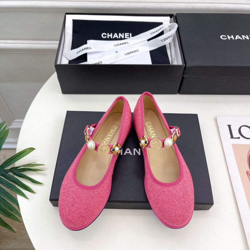 Ch*el flat shoes
